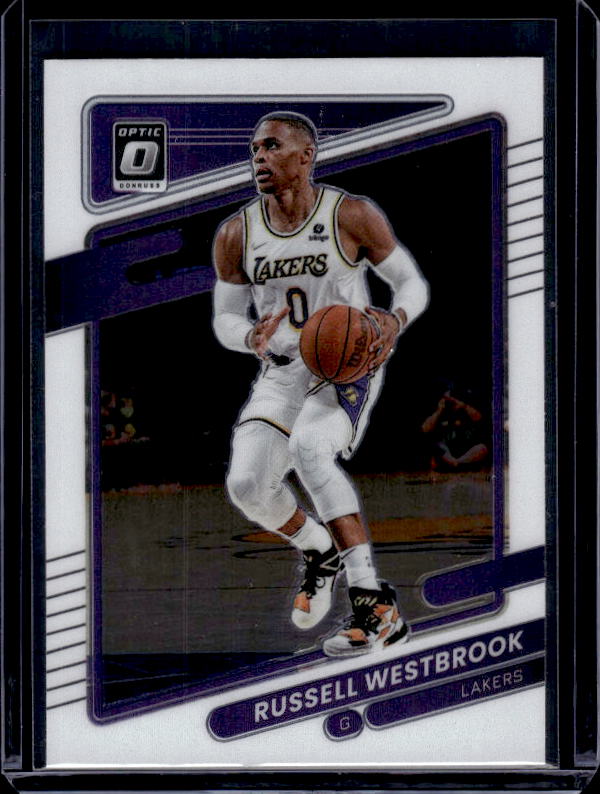 2021-22 Donruss Optic #76 Russell Westbrook