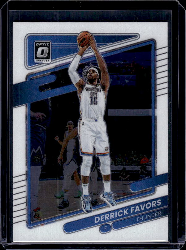 2021-22 Donruss Optic #33 Derrick Favors