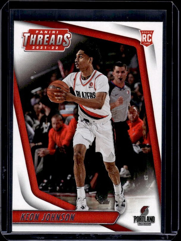 2021-22 Panini Chronicles #91 Keon Johnson