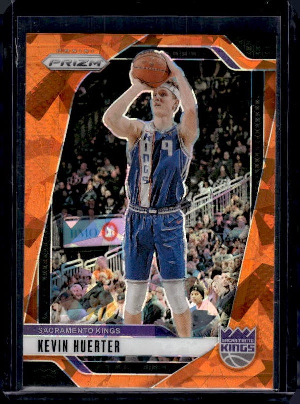 2024-25 Panini Prizm #165 Kevin Huerter Prizms Orange Ice