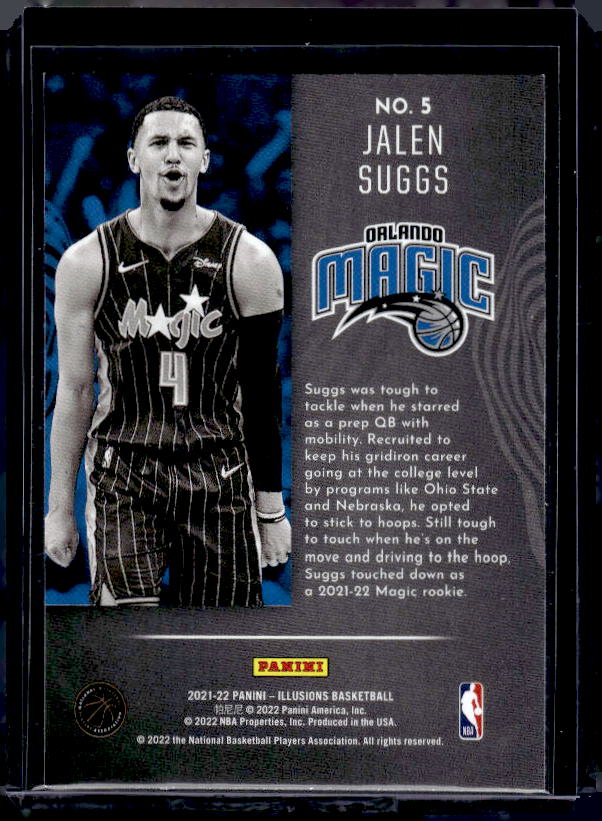 2021-22 Panini Illusions #5 Jalen Suggs Tough