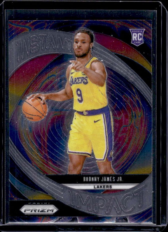 2024-25 Panini Prizm #7 Bronny James Jr. Instant Impact
