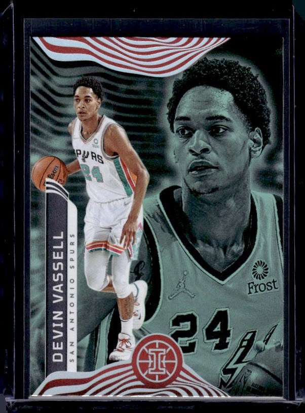 2021-22 Panini Illusions #88 Devin vassell Emerald