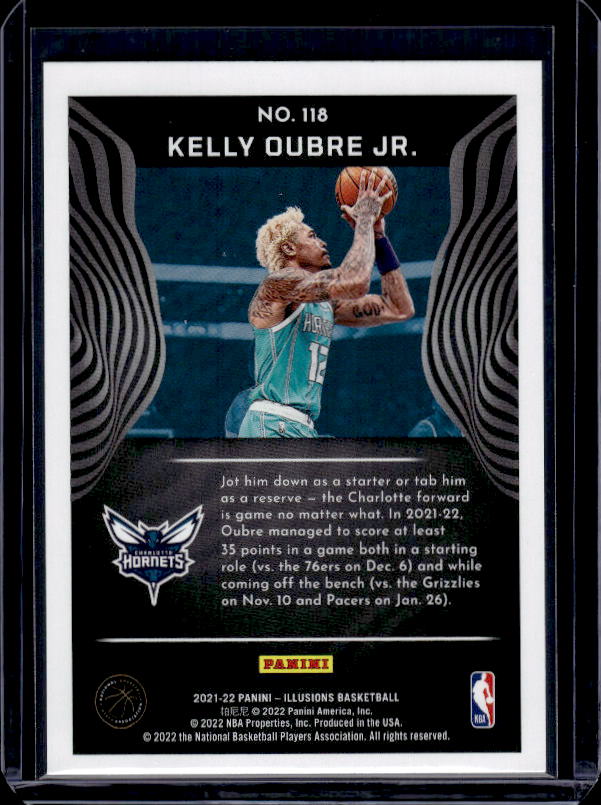 2021-22 Panini Illusions #118 Kelly Oubre Jr.
