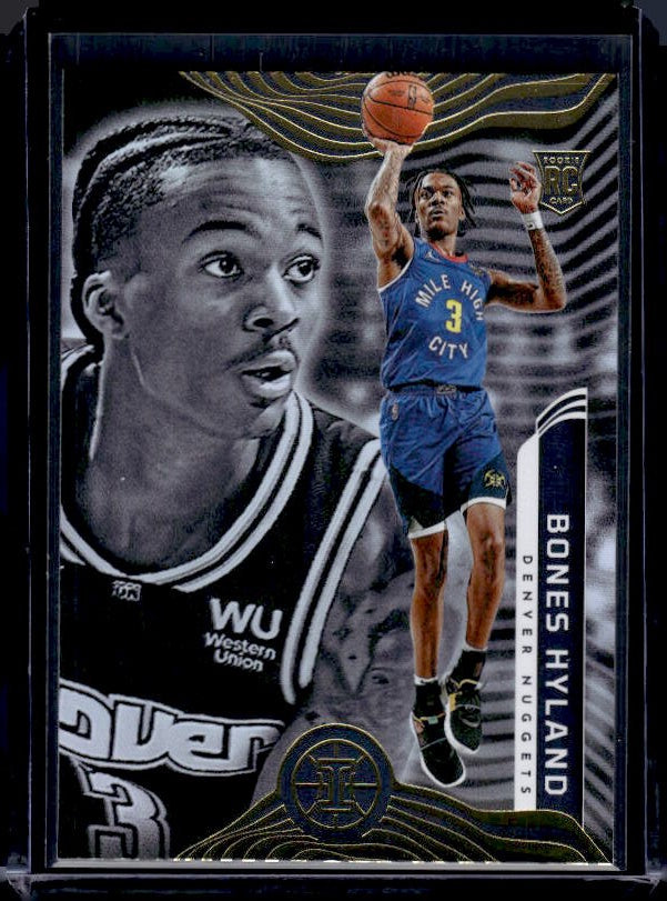 2021-22 Panini Illusions #176 Bones Hyland
