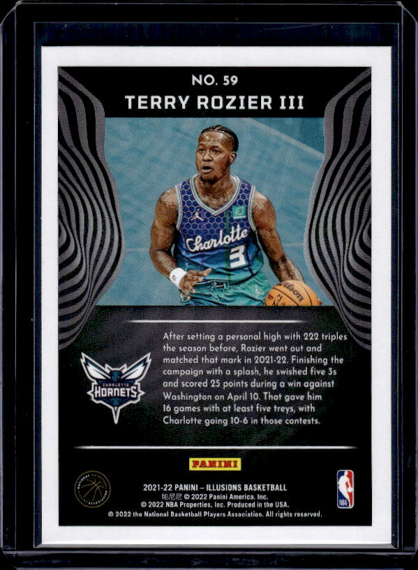 2021-22 Panini Illusions #59 Terry Rozier III