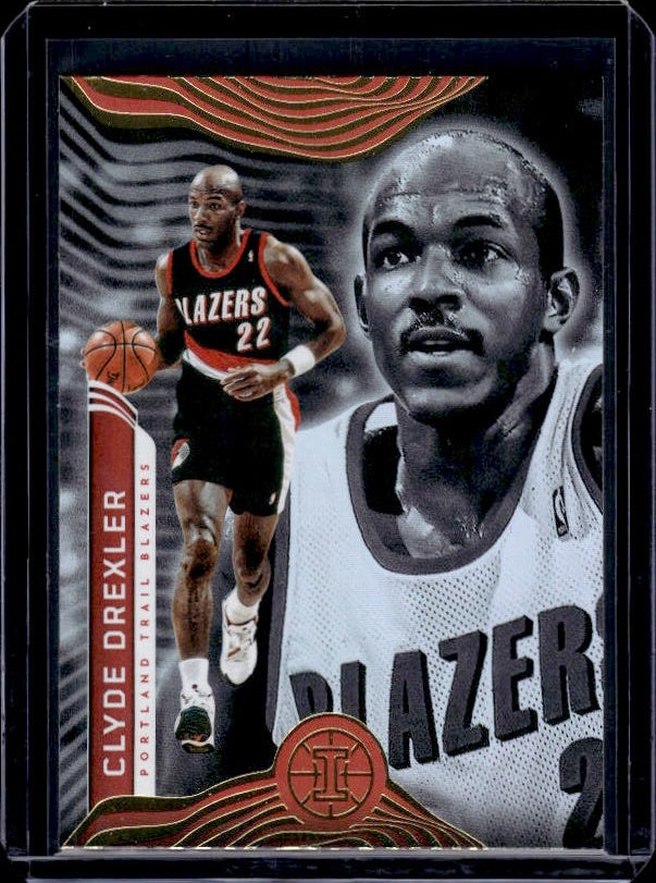 2021-22 Panini Illusions #145 Clyde Drexler