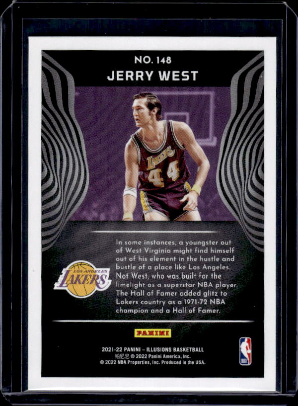 2021-22 Panini Illusions #148 Jerry West
