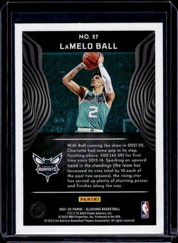 2021-22 Panini Illusions #57 LaMelo Ball