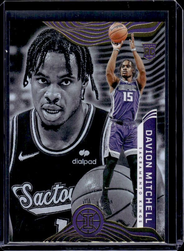 2021-22 Panini Illusions #159 Davion Mitchell