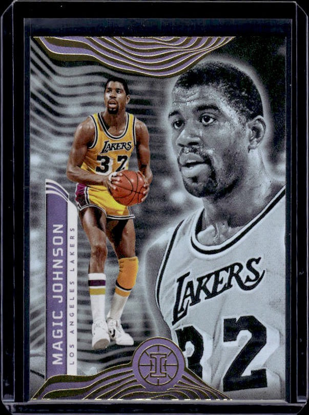 2021-22 Panini Illusions #144 Magic Johnson
