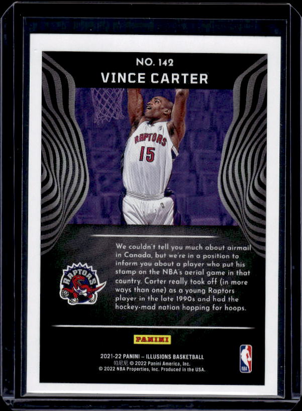 2021-22 Panini Illusions #142 Vince Carter