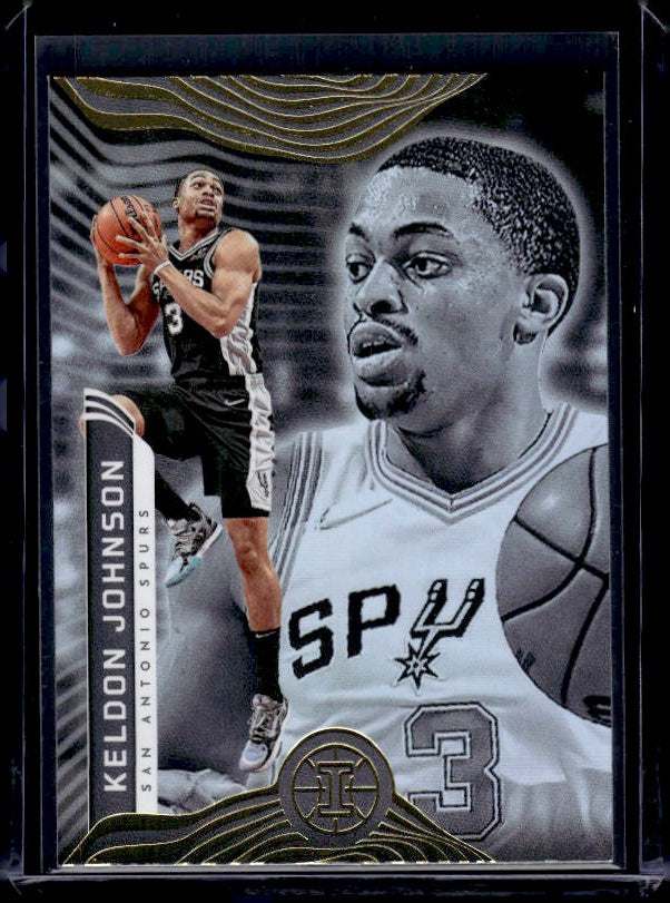 2021-22 Panini Illusions #86 Keldon Johnson