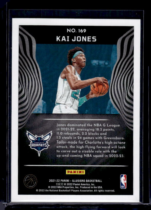 2021-22 Panini Illusions #169 Kai Jones