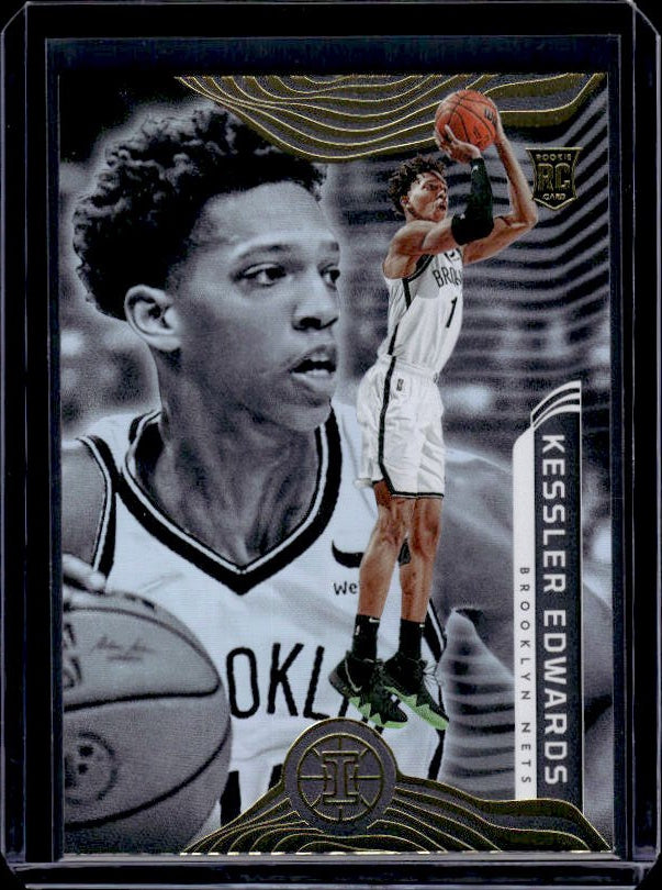 2021-22 Panini Illusions #191 Kessler Edwards