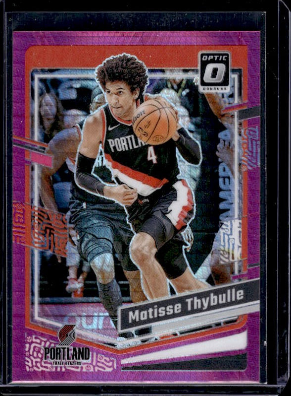 2023-24 Donruss Optic #173 Matisse Thybulle Hyper Pink
