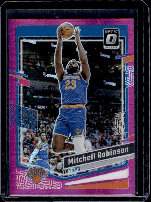 2023-24 Donruss Optic #2 Mitchell Robinson Hyper Pink