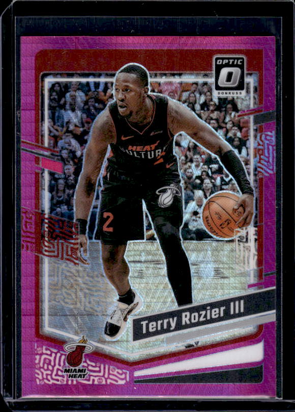 2023-24 Donruss Optic #86 Terry Rozier III Hyper Pink