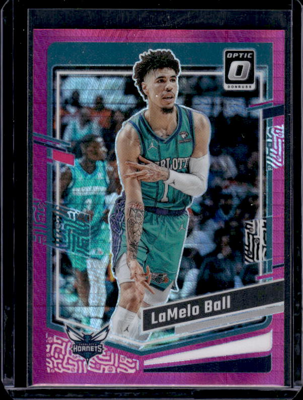 2023-24 Donruss Optic #29 LaMelo Ball Hyper Pink