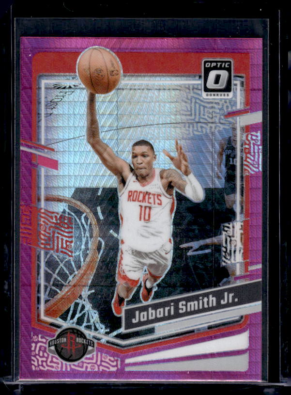 2023-24 Donruss Optic #164 Jabari Smith Jr. Hyper Pink