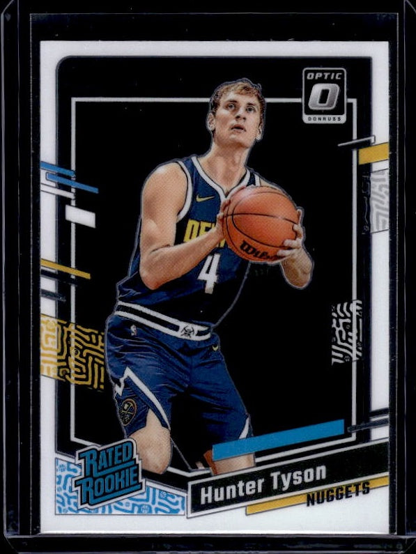 2023-24 Donruss Optic #201 Hunter Tyson