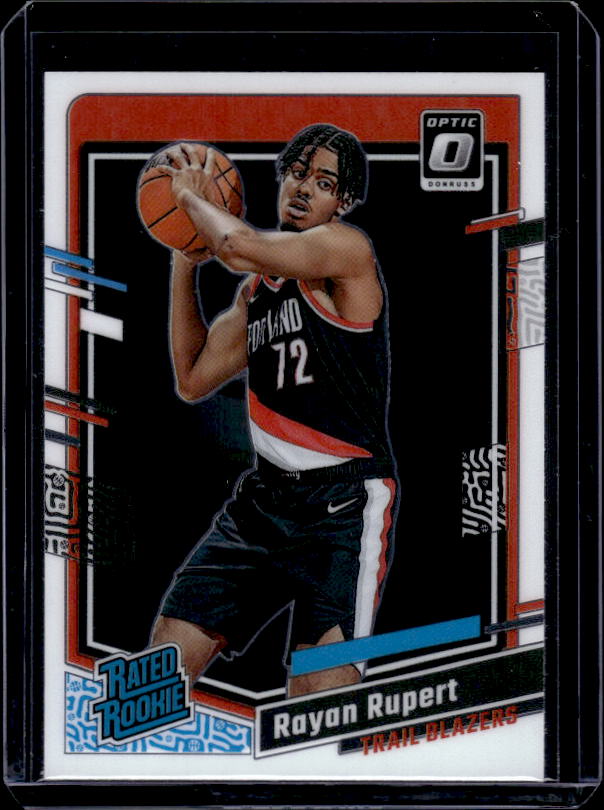 2023-24 Donruss Optic #248 Rayan Rupert