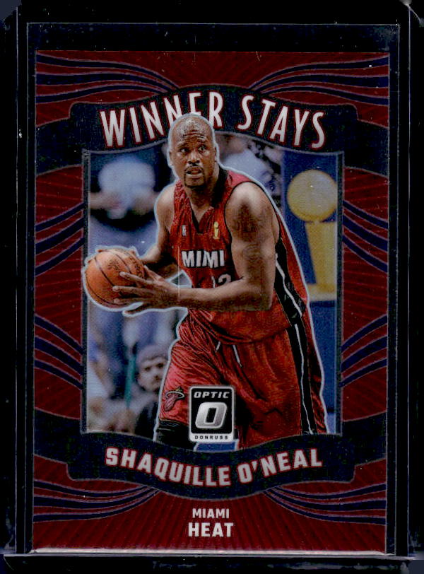 2023-24 Donruss Optic - Winner Stays Holo #17 Shaquille O'Neal