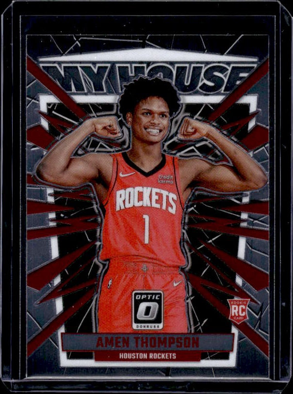 2023-24 Donruss Optic #19 Amen Thompson My House