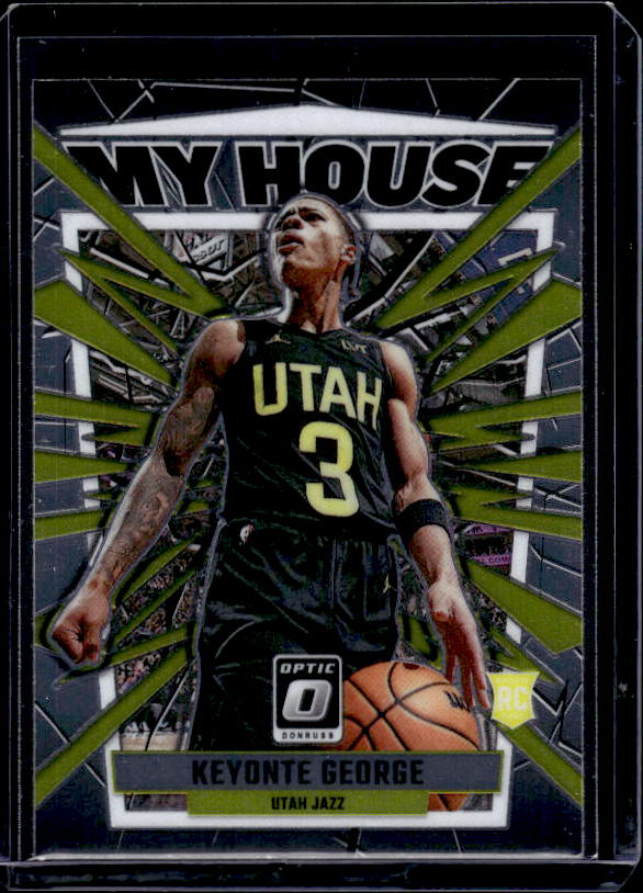 2023-24 Donruss Optic #4 Keyonte George My House