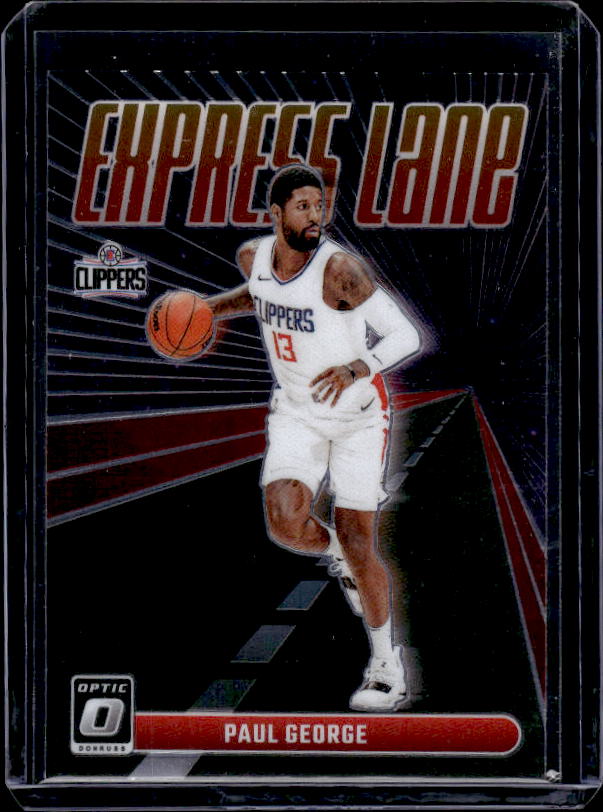 2023-24 Donruss Optic #15 Paul George Express Lane