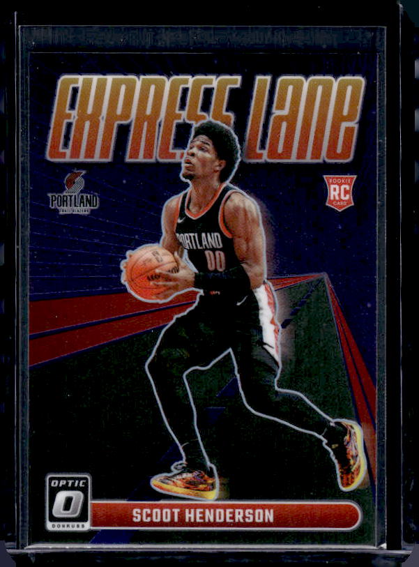 2023-24 Donruss Optic - Express Lane Holo #14 Scoot Henderson