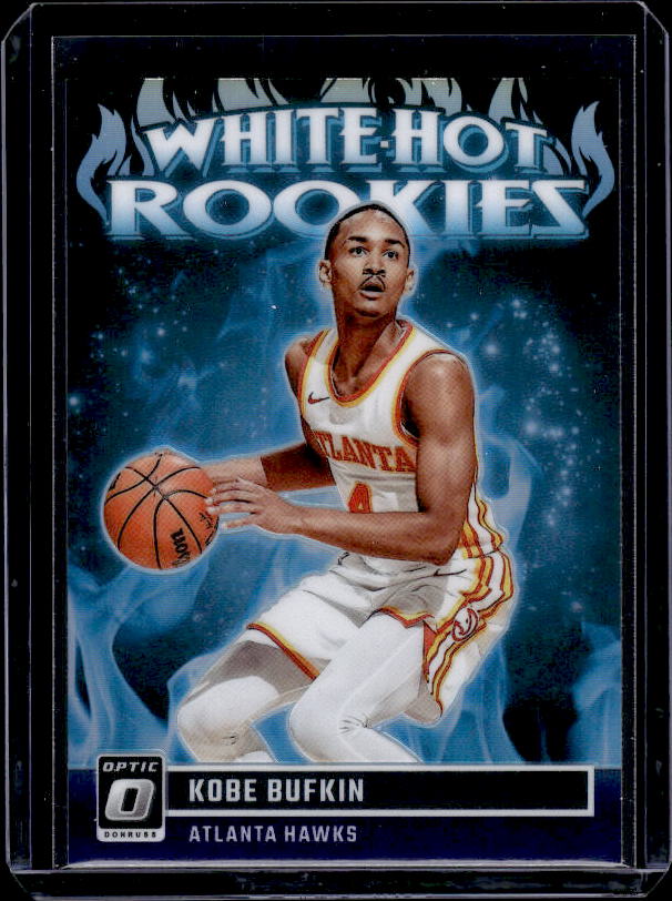2023-24 Donruss Optic - White Hot Rookies Purple #7 Kobe Bufkin