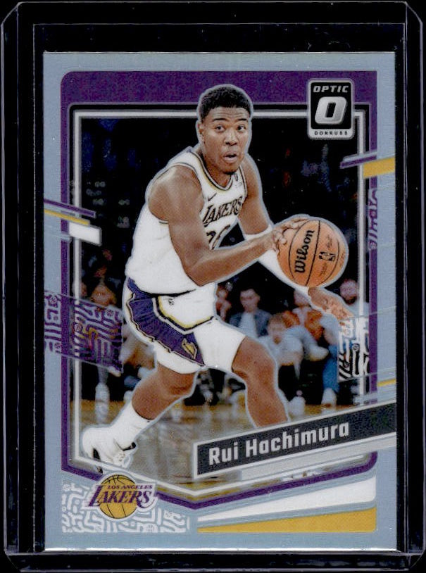 2023-24 Donruss Optic #162 Rui Hachimura Holo