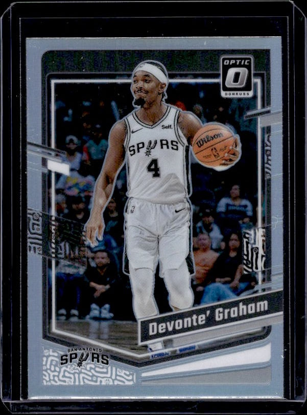 2023-24 Donruss Optic #100 Devonte' Graham Holo