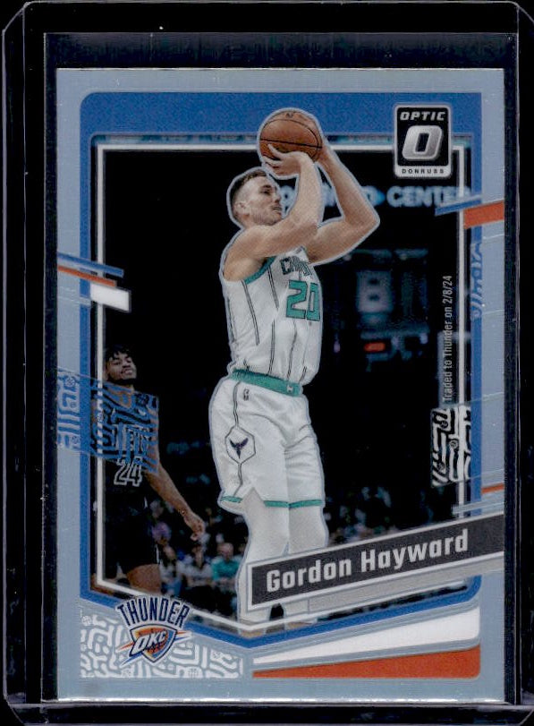 2023-24 Donruss Optic #48 Gordon Hayward Holo