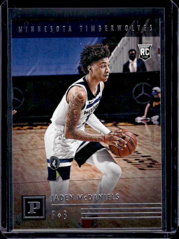 2020-21 Panini Chronicles #134 Jaden McDaniels