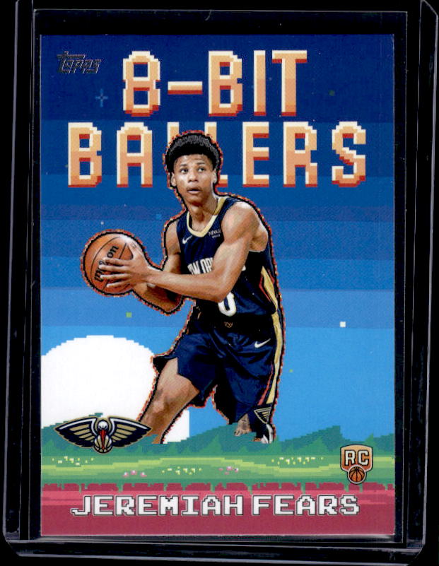 2025-26 Topps #8B-37 Jeremiah Fears 8-Bit Ballers