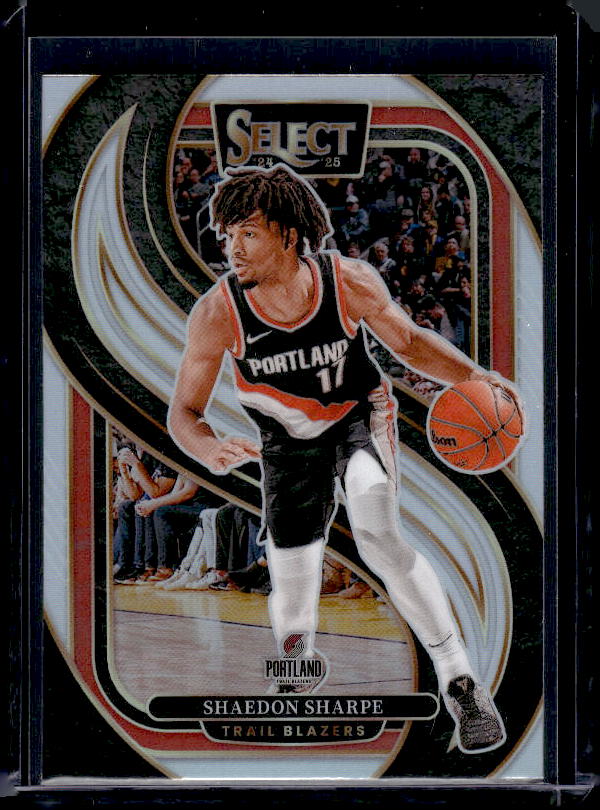 2024-25 Panini Select #152 Shaedon Sharpe Silver Prizm