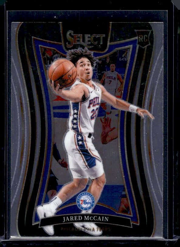 2024-25 Panini Select #393 Jared McCain Silver Prizm