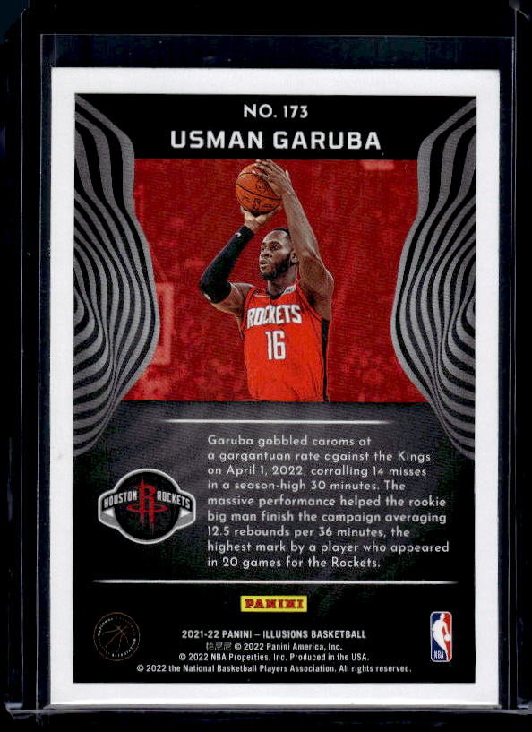 2021-22 Panini Illusions #173 Usman Garuba