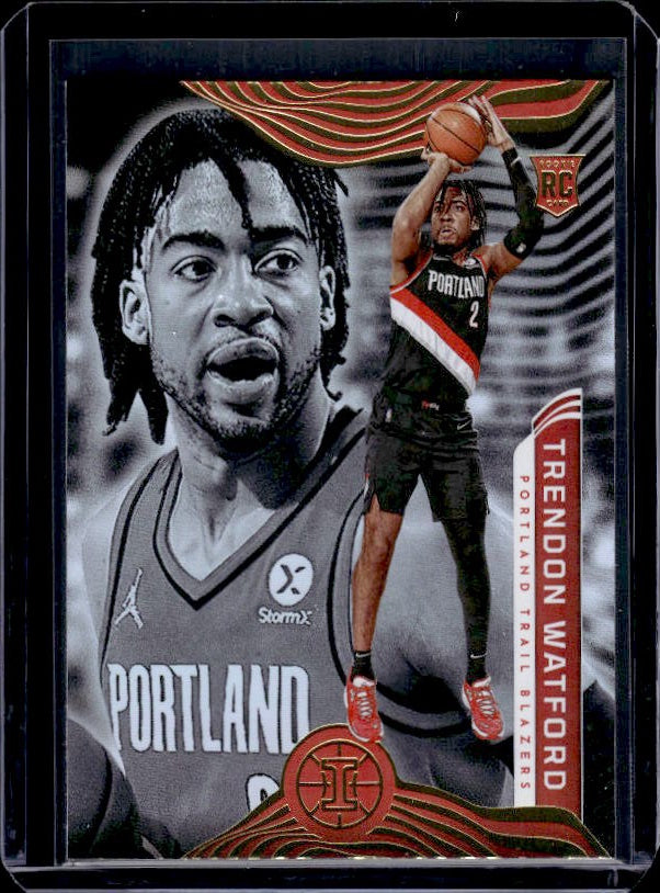 2021-22 Panini Illusions #200 Trendon Watford