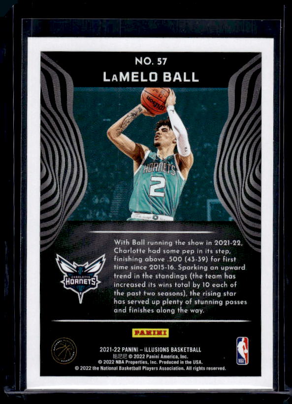 2021-22 Panini Illusions #57 LaMelo Ball