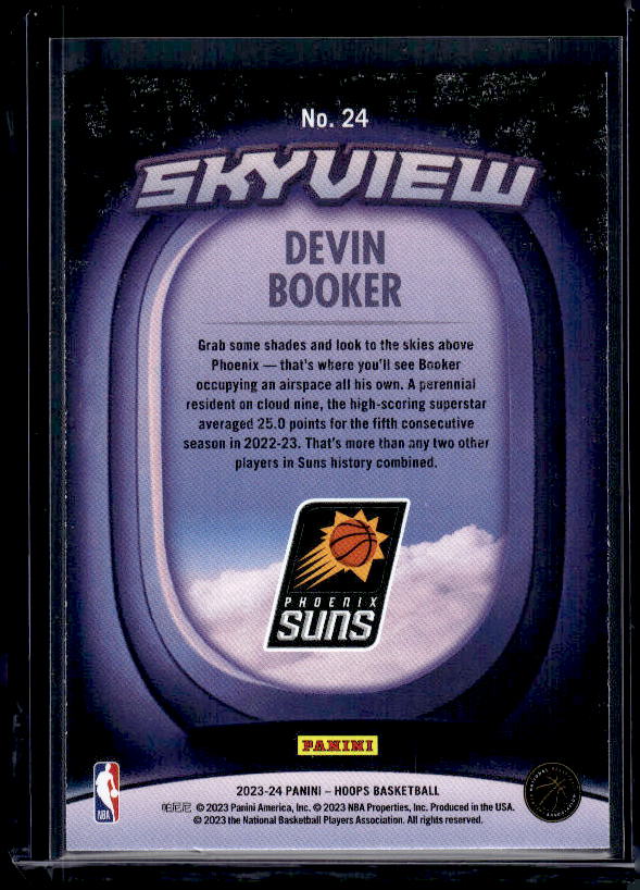 2023-24 Hoops #24 Devin Booker Skyview