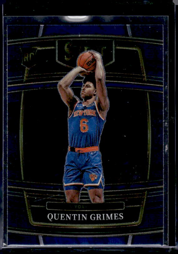 2021-22 Panini Select #24 Quentin Grimes Blue (Retail Base)
