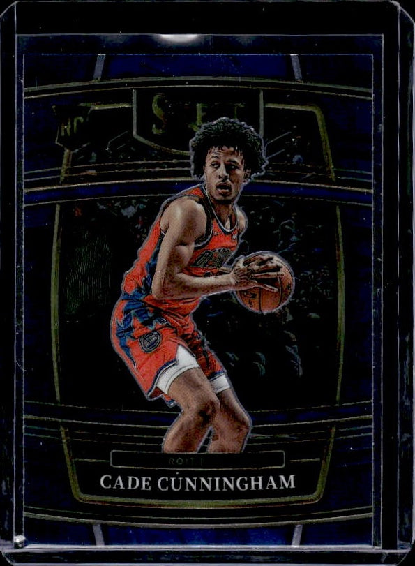 2021-22 Panini Select #11 Cade Cunningham Blue (Retail Base)