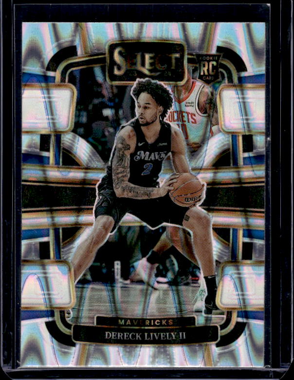 2023-24 Panini Select #76 Dereck Lively II Tectonic Prizms