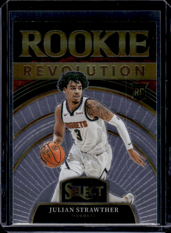 2023-24 Panini Select #17 Julian Strawther Rookie Revolution