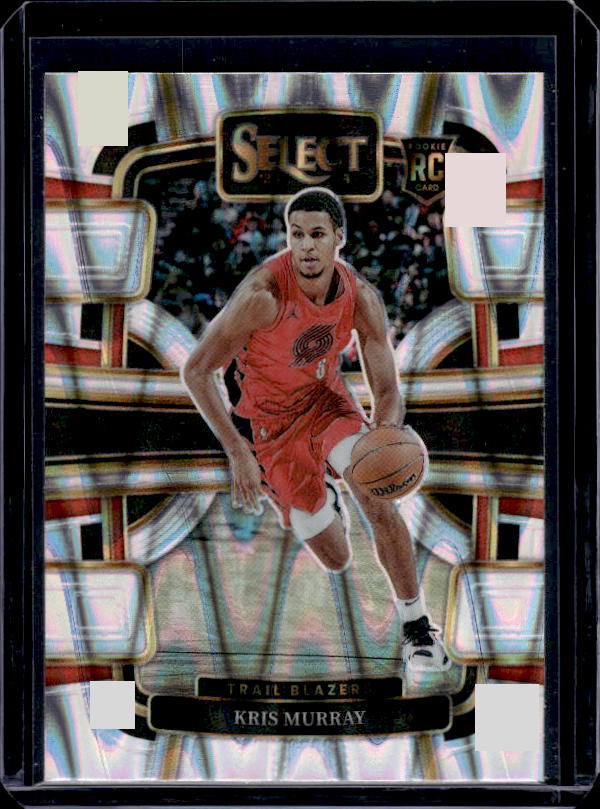 2023-24 Panini Select #91 Kris Murray Tectonic Prizms