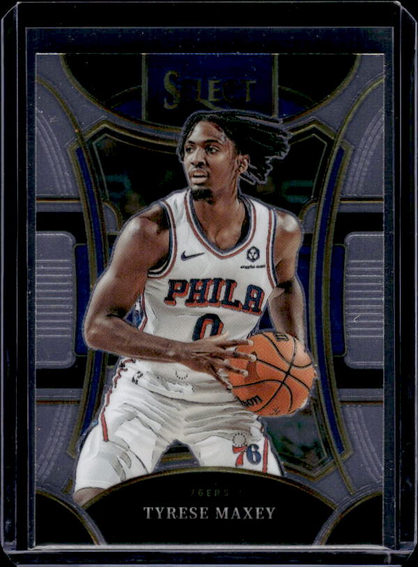 2023-24 Panini Select #357 Tyrese Maxey