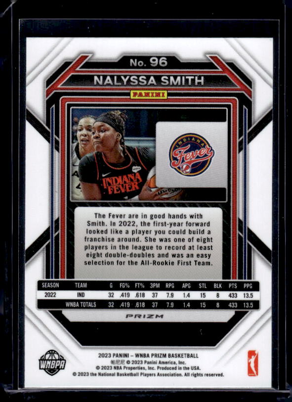 2023 Panini Prizm WNBA #96 NaLyssa Smith Silver